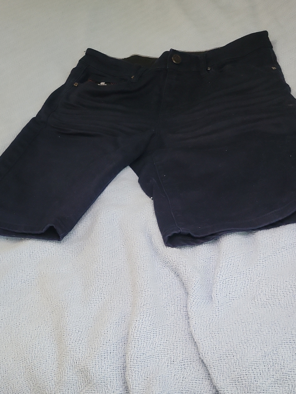Men's Dark Navy Casual Shorts
